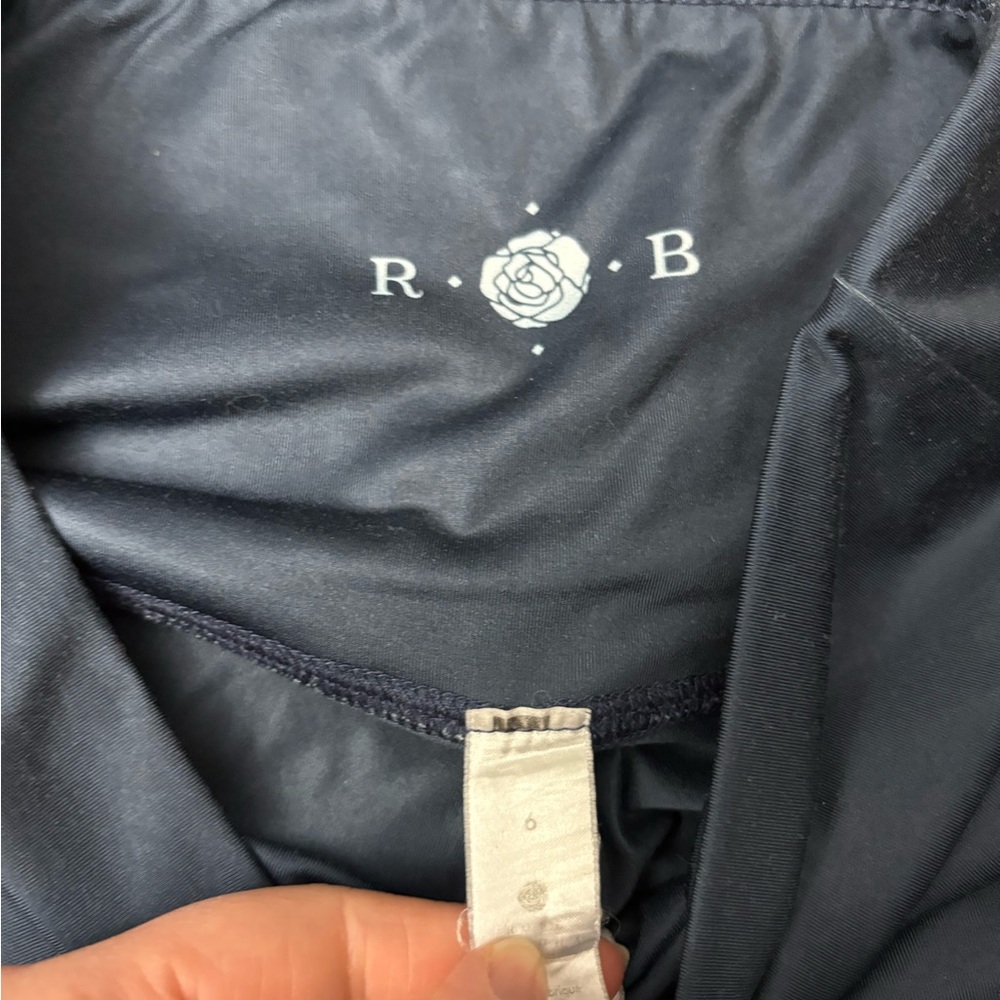 Rose Boreal Navy and Floral Leggings size 6 - Picture 5 of 6